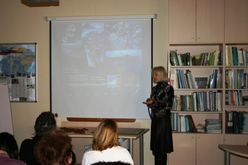 mag. Tanja Cegnar je spregovorila o podnebnih spremembah