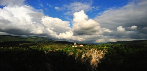 Oblaki nad Škocjanom
